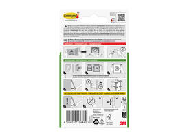 Bevestigingsstrip Command groot klik vast 7,2kg wit