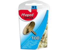 Punaises Maped messing 100 stuks