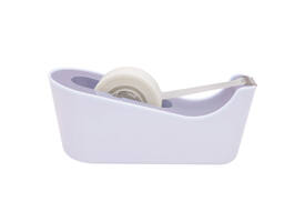 Plakbandhouder Scotch C18 lavendel + 6 rollen magic tape 19mmx33m