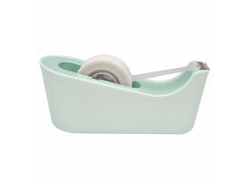 Plakbandhouder Scotch C18 mint + 4 rollen magic tape 19mmx33m