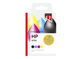 Inktcartridge Quantore alternatief tbv HP 3HZ52AE 953XL zwart 3 kleuren HC