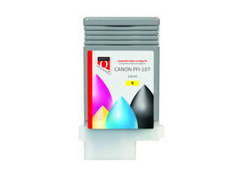 Inktcartridge Quantore alternatief tbv Canon PFI-107 geel