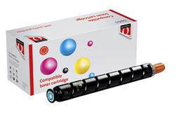 Tonercartridge Quantore alternatief tbv Canon C-EXV 34 blauw