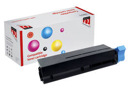 Toner Quantore alternatief tbv Oki 45807106 zwart