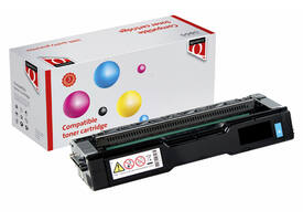 Tonercartridge Quantore alternatief tbv Ricoh 407544 blauw