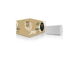Handdoek BlackSatino PT30 Original v-vouw 2-laags 250x230mm 15x214 vel wit 274570