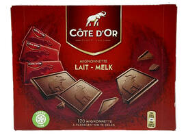 Chocolade Cote d'Or mignonnette melk 120x10 gram