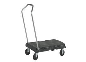 Transportkar Rubbermaid Triple Trolley inklapbaar 227kg zwart