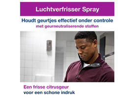 Luchtverfrisser Tork A1 Premium spray citrus 236050