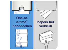 Handdoek Tork H2 Xpress Premium multifold 2-laags 212x340mm 21x110 vel wit 100288