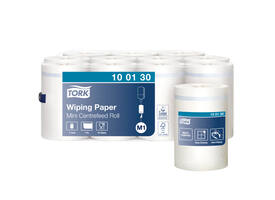Poetspapier Tork M1 Advanced 1-laags 120m wit 100130