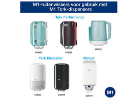 Poetspapier Tork M1 Advanced 1-laags 120m wit 100130