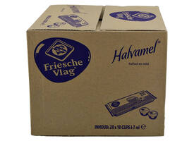 Koffiemelk Friesche vlag halvamel 7ml 10 cups