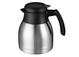 Thermoskan Bravilor dubbelwandig 1 liter RVS zwart