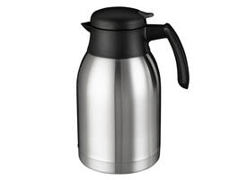 Thermoskan Bravilor dubbelwandig 2 liter RVS zwart