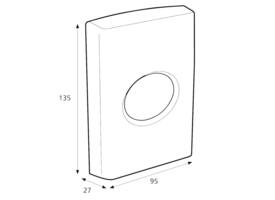 Damesverbandzakdispenser Katrin wit 91875