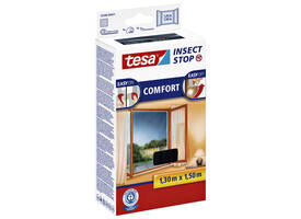 Insectenhor tesa® Insect Stop COMFORT raam 1,3x1,5m zwart