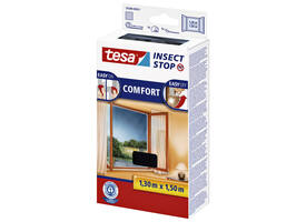 Insectenhor tesa® Insect Stop COMFORT raam 1,3x1,5m zwart