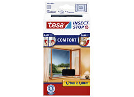 Insectenhor tesa® Insect Stop COMFORT raam 1,7x1,8m zwart