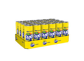 Frisdrank Fanta lemon zero blik 330ml