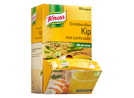 Drinkbouillon Knorr kip tuinkruiden 80 stuks