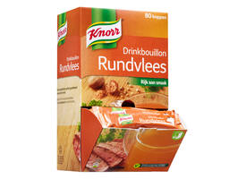 Drinkbouillon Knorr rundvlees 80 stuks