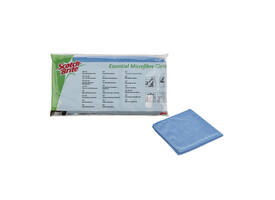 Microvezeldoek Scotch-Brite Essential 360x360mm blauw 10 stuks