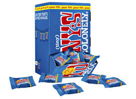 Chocolade Tony's Chocolonely tiny puur doos 100 st