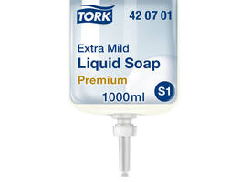 Handzeep Tork S1 Premium vloeibaar 1000ml gevoelige huid 420701