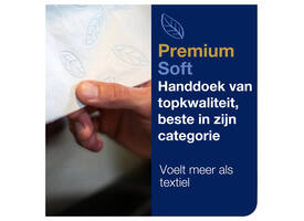 Handdoek Tork H2 Xpress Premium multifold 2-laags 212x255mm 21x150 vel wit 100289