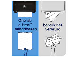 Handdoekrol Tork H1 Matic Advanced 2-laags 150m wit 290067