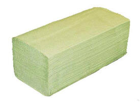 Handdoek Tork H3 Advanced singlefold 2-laags 248x230mm 15x250 vel groen 290179