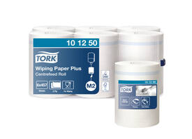 Poetspapier Tork M2 Plus Advanced 2-laags 160m wit 101250
