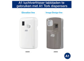 Luchtverfrisserdispenser Tork A1 spray wit 562000