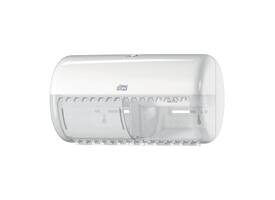 Toiletpapierdispenser Tork T4 Elevation duo wit 557000
