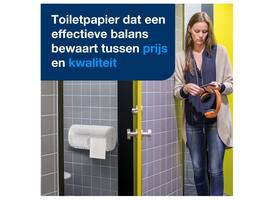 Toiletpapierdispenser Tork T4 Elevation duo wit 557000