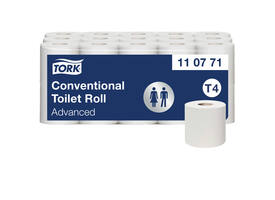 Toiletpapier Tork T4 Advanced 2-laags 400 vel wit 110771