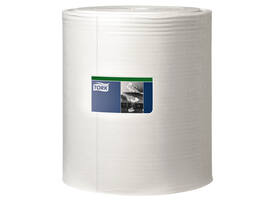 Reinigingsdoek Tork W1 Premium 1-laags 380m wit 510104