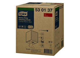 Reinigingsdoek Tork W2 Premium Heavy-Duty 1-laags 106m wit 530137