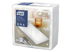 Dinerservet Tork Linstyle Premium 1/8 vouw 1-laags 390x390mm 50 vel wit 478180