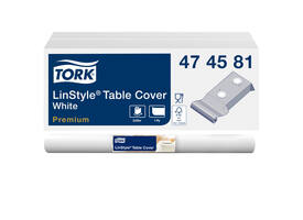 Tafellaken Tork Linstyle Premium 120cmx20m wit 474581