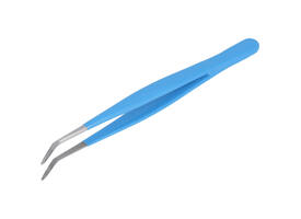 Knutselpincet Westcott 15.5cm soft grip blauw