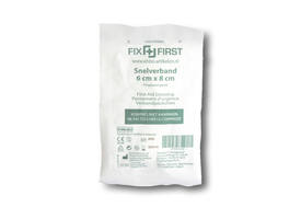 Snelverband FixFirst gerold 6x8cm 10 stuks