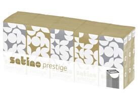 Zakdoek Satino Prestige 4-laags 15x10 vel wit 113940