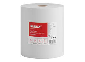 Poetspapier Katrin medium 2-laags 500 vel wit 74526