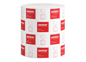 Handdoekrol Katrin systeemrol medium 2-laags 160m wit 460102