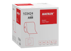 Toiletpapier Katrin systeemrol 2-laags 92m wit 103424