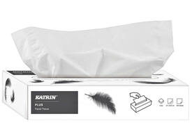Facial tissues Katrin Plus 2-laags 100 vel wit 11797