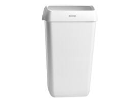 Afvalbak Katrin open inworp 25 liter wit 91899