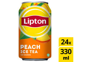 Frisdrank Lipton Ice Tea peach blik 330ml